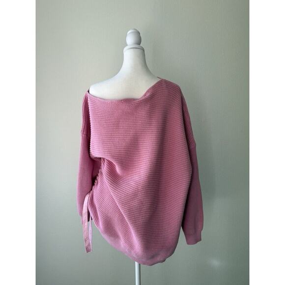 Pinko‎ Cadiz Sweater 095 Rosa Begonia Pink Size L 1G16YG Y7ZM Cadiz NWT - Picture 2 of 12